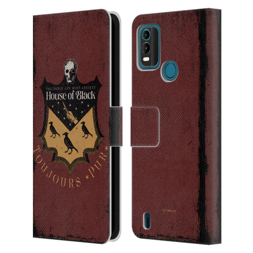 Harry Potter Dementors Kiss House Of Black Leather Book Wallet Case Cover For Nokia G11 Plus