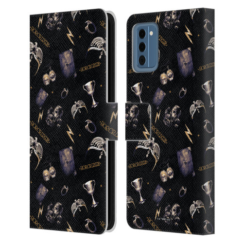Harry Potter Dementors Kiss Horcruxes Pattern Leather Book Wallet Case Cover For Nokia NC300