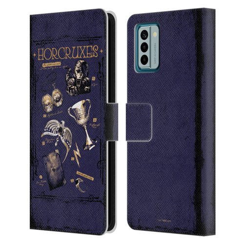 Harry Potter Dementors Kiss Horcruxes Leather Book Wallet Case Cover For Nokia G42