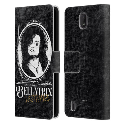 Harry Potter Dementors Kiss Bellatrix Lestrange Leather Book Wallet Case Cover For Nokia C01 Plus/C1 2nd Edition
