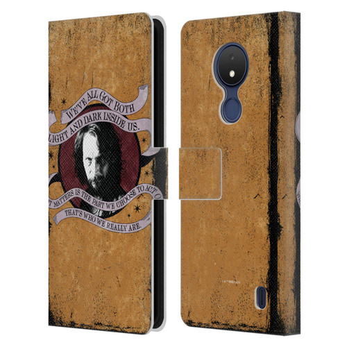 Harry Potter Dementors Kiss Sirius Black Leather Book Wallet Case Cover For Nokia C21