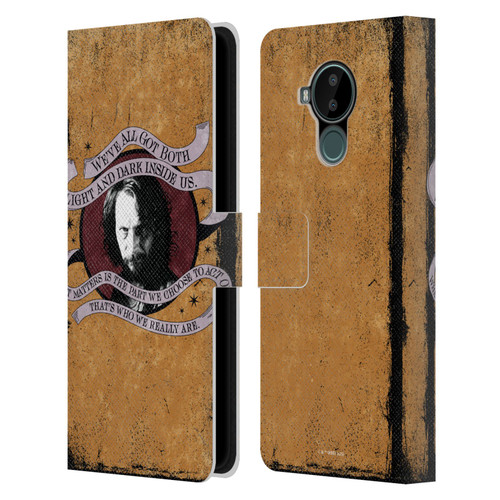 Harry Potter Dementors Kiss Sirius Black Leather Book Wallet Case Cover For Nokia C30
