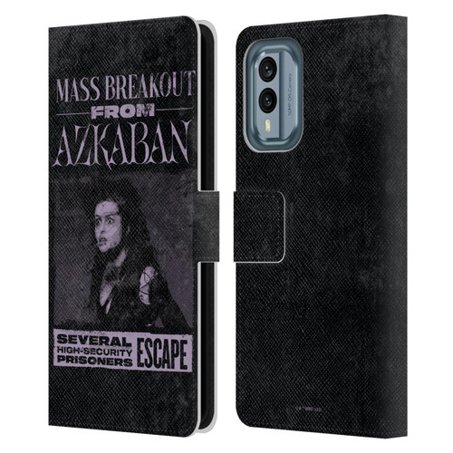 Harry Potter Dementors Kiss Breakout From Azkaban Leather Book Wallet Case Cover For Nokia X30