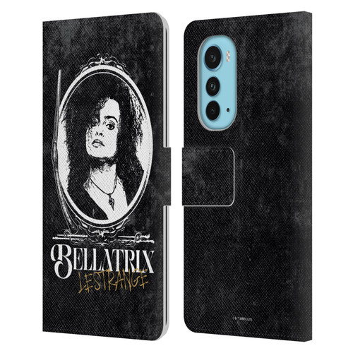 Harry Potter Dementors Kiss Bellatrix Lestrange Leather Book Wallet Case Cover For Motorola Edge (2022)