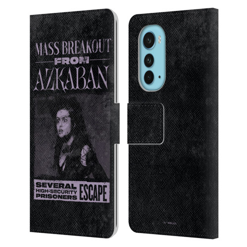 Harry Potter Dementors Kiss Breakout From Azkaban Leather Book Wallet Case Cover For Motorola Edge (2022)