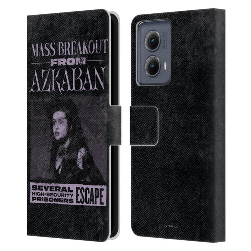 Harry Potter Dementors Kiss Breakout From Azkaban Leather Book Wallet Case Cover For Motorola Edge (2024)