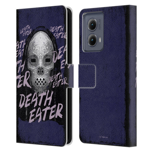 Harry Potter Dementors Kiss Death Eater Leather Book Wallet Case Cover For Motorola Edge (2024)