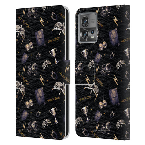 Harry Potter Dementors Kiss Horcruxes Pattern Leather Book Wallet Case Cover For Motorola Moto Edge 30 Fusion
