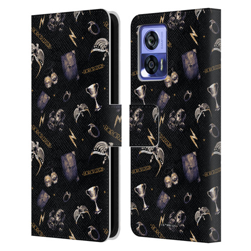 Harry Potter Dementors Kiss Horcruxes Pattern Leather Book Wallet Case Cover For Motorola Edge 30 Neo 5G