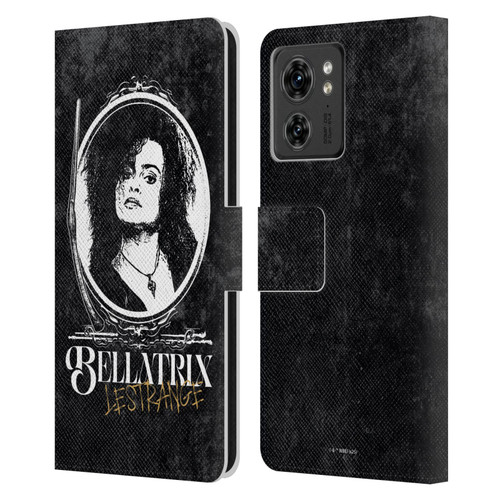 Harry Potter Dementors Kiss Bellatrix Lestrange Leather Book Wallet Case Cover For Motorola Moto Edge 40/Edge (2023)