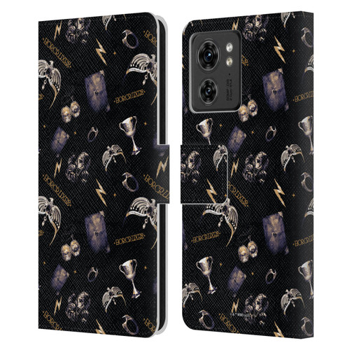 Harry Potter Dementors Kiss Horcruxes Pattern Leather Book Wallet Case Cover For Motorola Moto Edge 40/Edge (2023)