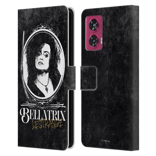 Harry Potter Dementors Kiss Bellatrix Lestrange Leather Book Wallet Case Cover For Motorola Edge 50 Fusion