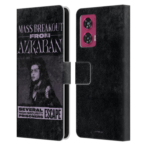 Harry Potter Dementors Kiss Breakout From Azkaban Leather Book Wallet Case Cover For Motorola Edge 50 Fusion