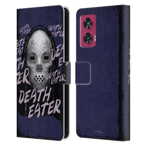 Harry Potter Dementors Kiss Death Eater Leather Book Wallet Case Cover For Motorola Edge 50 Fusion