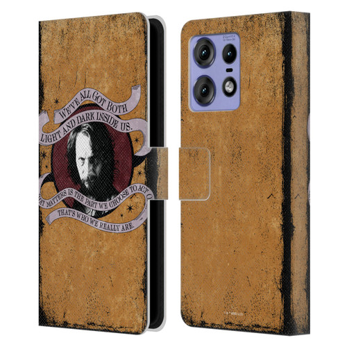 Harry Potter Dementors Kiss Sirius Black Leather Book Wallet Case Cover For Motorola Edge 50 Pro