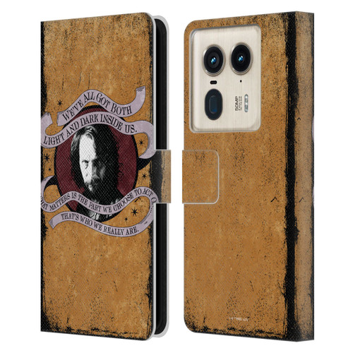 Harry Potter Dementors Kiss Sirius Black Leather Book Wallet Case Cover For Motorola Edge 50 Ultra/X50 Ultra