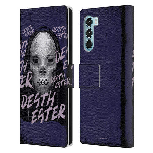 Harry Potter Dementors Kiss Death Eater Leather Book Wallet Case Cover For Motorola Edge S30 / Moto G200 5G