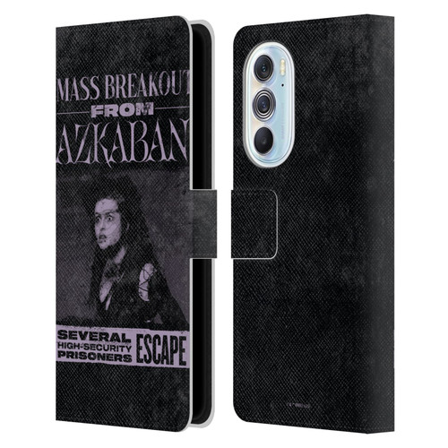 Harry Potter Dementors Kiss Breakout From Azkaban Leather Book Wallet Case Cover For Motorola Edge X30