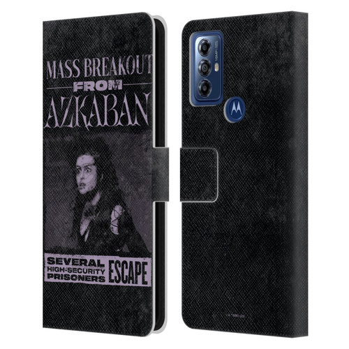Harry Potter Dementors Kiss Breakout From Azkaban Leather Book Wallet Case Cover For Motorola Moto G Play (2023)