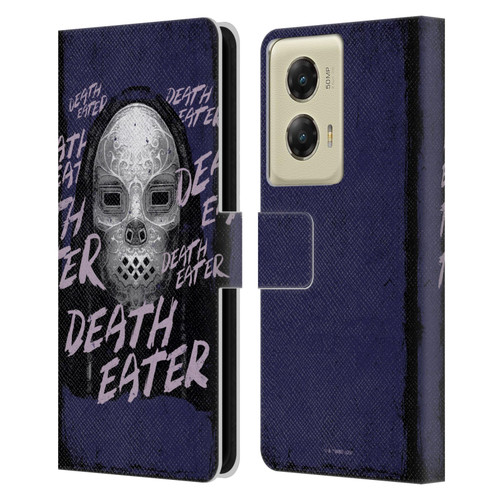 Harry Potter Dementors Kiss Death Eater Leather Book Wallet Case Cover For Motorola Moto G Stylus 5G (2024)