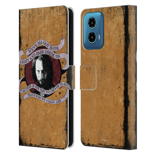 Harry Potter Dementors Kiss Sirius Black Leather Book Wallet Case Cover For Motorola Moto G34 5G