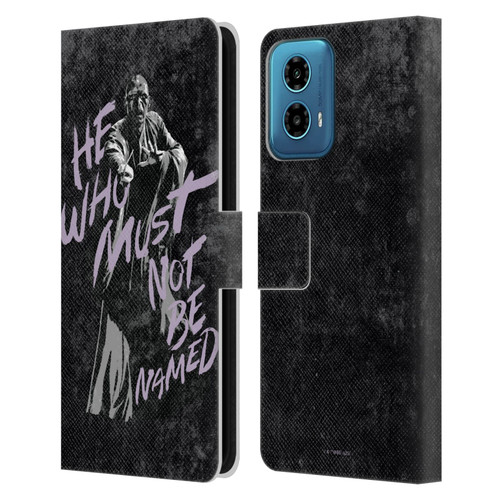 Harry Potter Dementors Kiss Voldemort Leather Book Wallet Case Cover For Motorola Moto G34 5G
