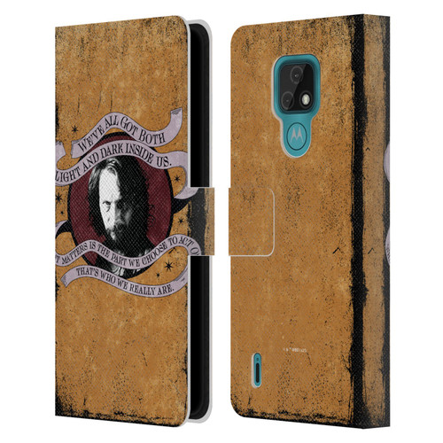 Harry Potter Dementors Kiss Sirius Black Leather Book Wallet Case Cover For Motorola Moto E7