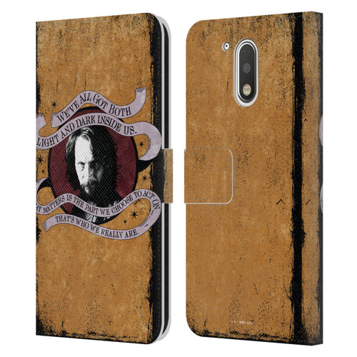 Harry Potter Dementors Kiss Sirius Black Leather Book Wallet Case Cover For Motorola Moto G41