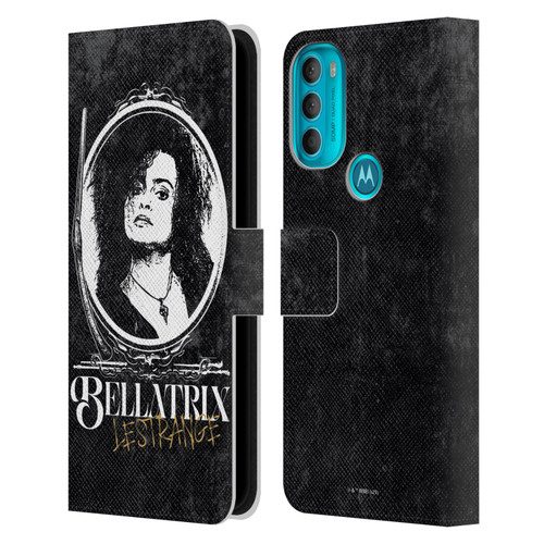 Harry Potter Dementors Kiss Bellatrix Lestrange Leather Book Wallet Case Cover For Motorola Moto G71 5G
