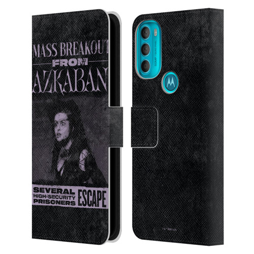 Harry Potter Dementors Kiss Breakout From Azkaban Leather Book Wallet Case Cover For Motorola Moto G71 5G