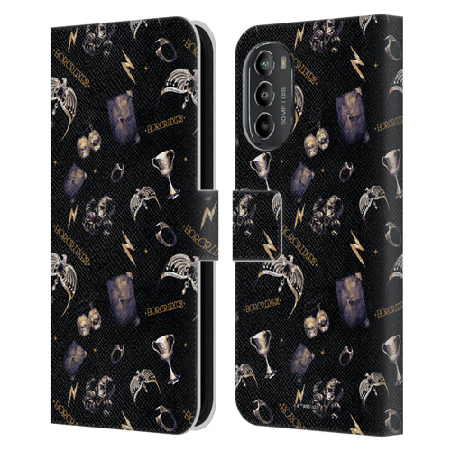 Harry Potter Dementors Kiss Horcruxes Pattern Leather Book Wallet Case Cover For Motorola Moto G82 5G