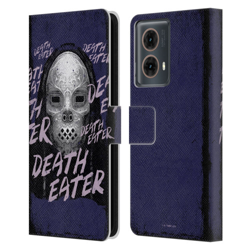 Harry Potter Dementors Kiss Death Eater Leather Book Wallet Case Cover For Motorola Moto G85
