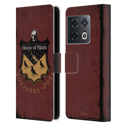 Harry Potter Dementors Kiss House Of Black Leather Book Wallet Case Cover For OnePlus 10 Pro
