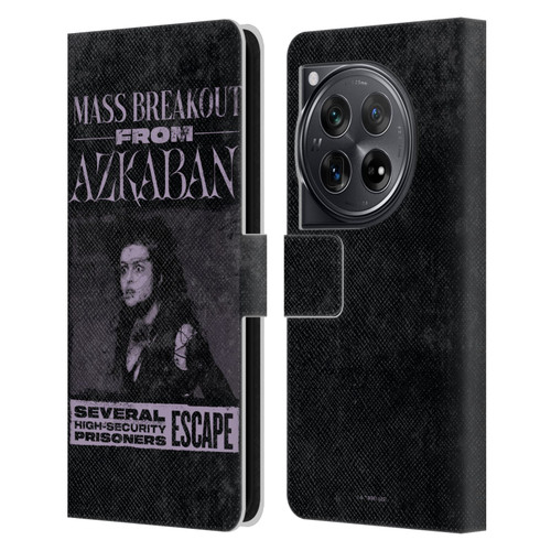 Harry Potter Dementors Kiss Breakout From Azkaban Leather Book Wallet Case Cover For OnePlus 12