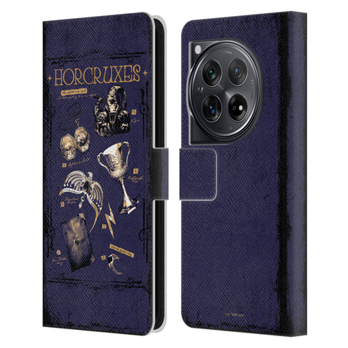 Harry Potter Dementors Kiss Horcruxes Leather Book Wallet Case Cover For OnePlus 12