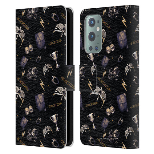 Harry Potter Dementors Kiss Horcruxes Pattern Leather Book Wallet Case Cover For OnePlus 9