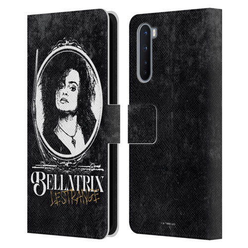 Harry Potter Dementors Kiss Bellatrix Lestrange Leather Book Wallet Case Cover For OnePlus Nord 5G