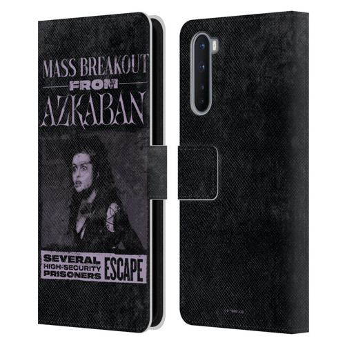 Harry Potter Dementors Kiss Breakout From Azkaban Leather Book Wallet Case Cover For OnePlus Nord 5G