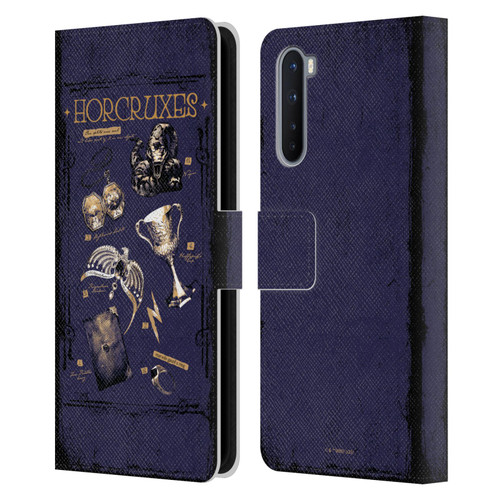 Harry Potter Dementors Kiss Horcruxes Leather Book Wallet Case Cover For OnePlus Nord 5G