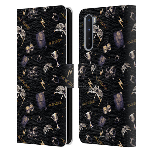 Harry Potter Dementors Kiss Horcruxes Pattern Leather Book Wallet Case Cover For OnePlus Nord 5G