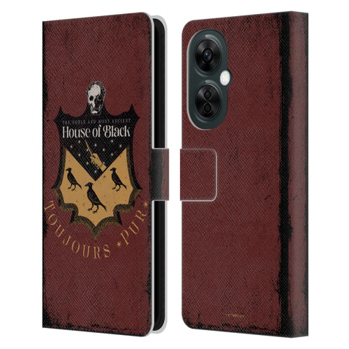 Harry Potter Dementors Kiss House Of Black Leather Book Wallet Case Cover For OnePlus Nord N30