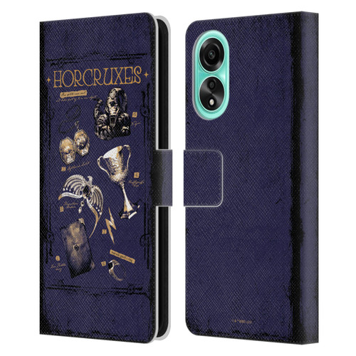 Harry Potter Dementors Kiss Horcruxes Leather Book Wallet Case Cover For OPPO A78 4G