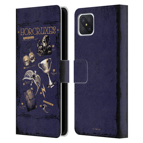 Harry Potter Dementors Kiss Horcruxes Leather Book Wallet Case Cover For OPPO Reno4 Z 5G