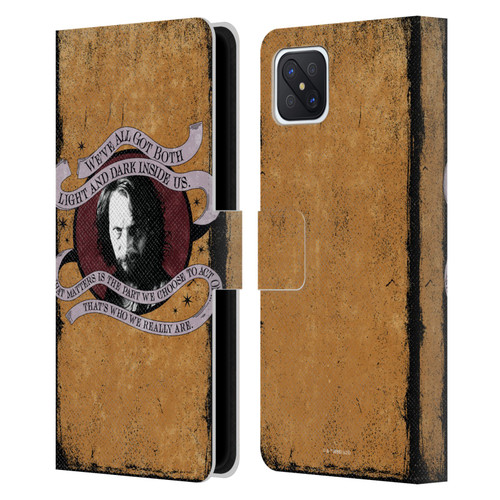 Harry Potter Dementors Kiss Sirius Black Leather Book Wallet Case Cover For OPPO Reno4 Z 5G