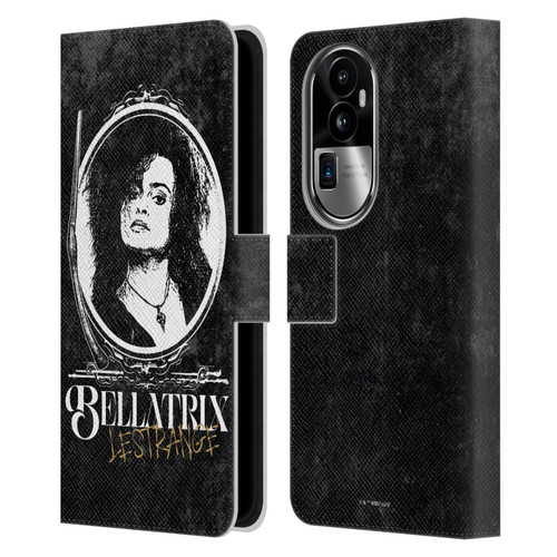 Harry Potter Dementors Kiss Bellatrix Lestrange Leather Book Wallet Case Cover For OPPO Reno10 Pro+