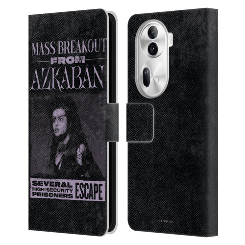 Harry Potter Dementors Kiss Breakout From Azkaban Leather Book Wallet Case Cover For OPPO Reno11