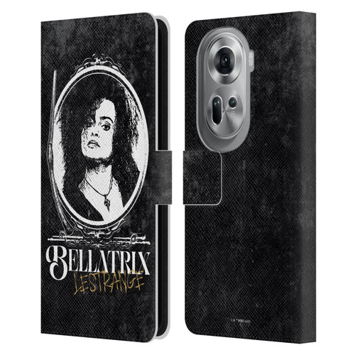 Harry Potter Dementors Kiss Bellatrix Lestrange Leather Book Wallet Case Cover For OPPO Reno11 Pro
