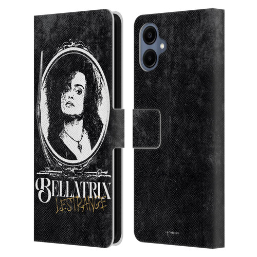Harry Potter Dementors Kiss Bellatrix Lestrange Leather Book Wallet Case Cover For Samsung Galaxy A06 4G Harry Potter Dementors Kiss Bellatrix Lestrange Leather Book Wallet Case Cover For Samsung Galaxy A06 4G