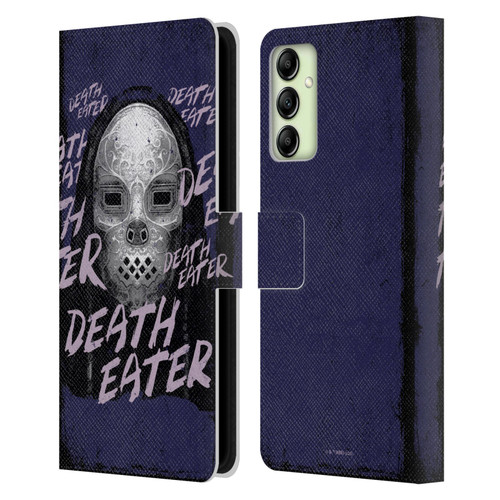 Harry Potter Dementors Kiss Death Eater Leather Book Wallet Case Cover For Samsung Galaxy A14 5G