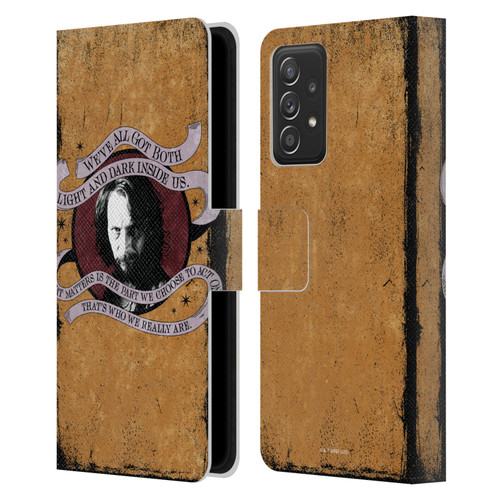 Harry Potter Dementors Kiss Sirius Black Leather Book Wallet Case Cover For Samsung Galaxy A52 / A52s / 5G (2021)